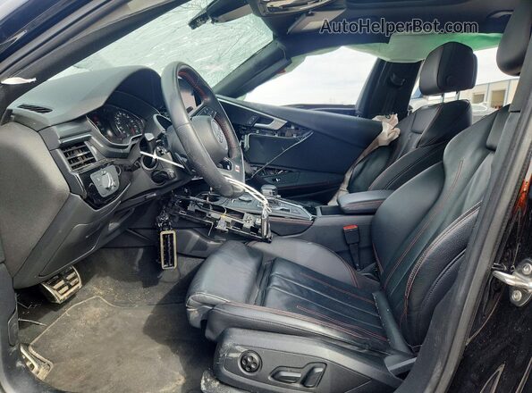 WAUENAF47JA143219 2018 AUDI OTHER Black Вид салону спереду