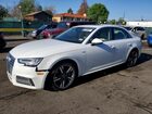 2017 Audi A4 Premium Plus White vin: WAUENAF48HN024422
