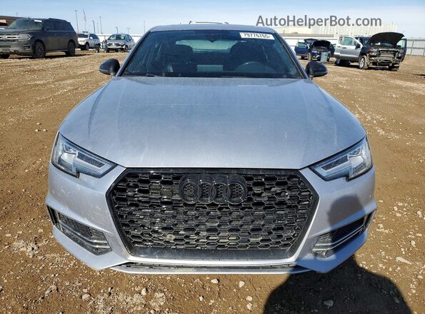 WAUENAF49HN021268 2017 AUDI A4 Silver Front view