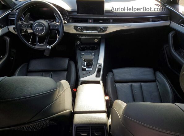 WAUENAF49HN021268 2017 AUDI A4 Silver Dashboard view