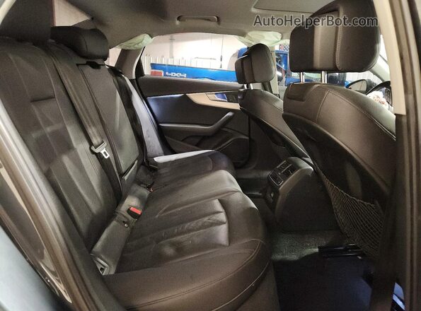 WAUENAF49HN034635 2017 AUDI A4 Gray Vista de los asientos traseros