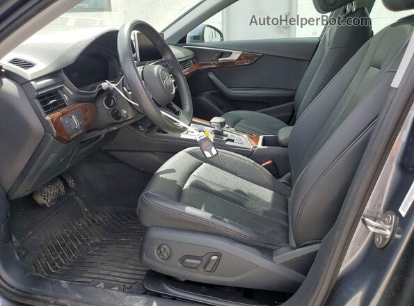 WAUENAF49KA025156 2019 AUDI OTHER Серый Вид салона спереди