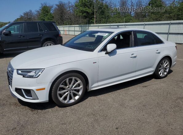 WAUENAF4XKA006972 2019 AUDI A4 White Przód lewy
