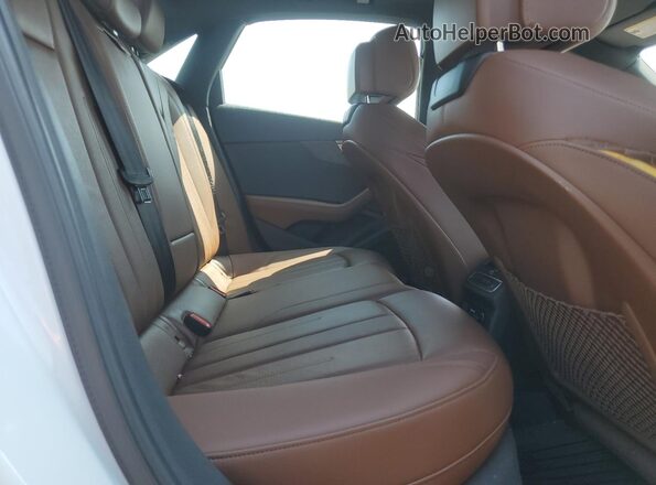 WAUENAF4XKA006972 2019 AUDI A4 White Widok tylnych siedzeń