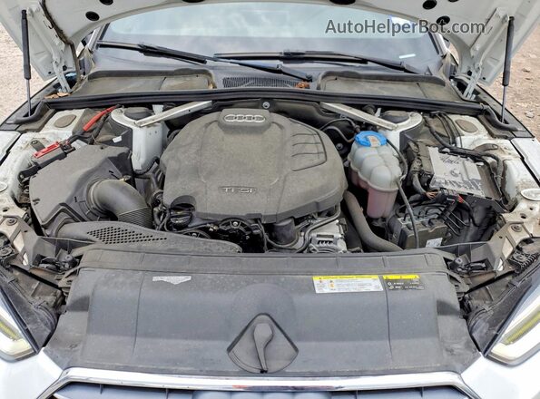 WAUENCF50KA018567 2019 AUDI A5 Белый Вид задней части салона