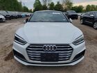 2019 Audi A5 Premium Plus S-line Белый vin: WAUENCF50KA018567