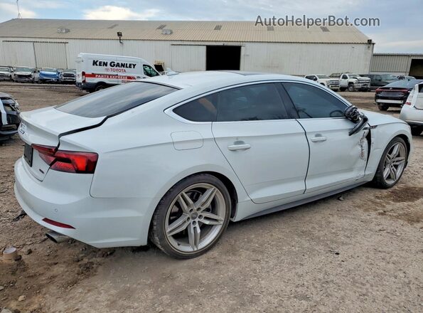 WAUENCF50KA018567 2019 AUDI A5 Белый Задняя правая четверть