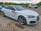 2019 Audi A5 Premium Plus S-line Белый vin: WAUENCF50KA018567