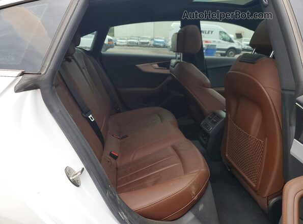 WAUENCF50KA018567 2019 AUDI A5 Белый Вид задних сидений