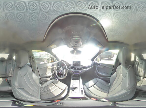 WAUENCF51KA043879 2019 AUDI A5 Black Widok naklejki z numerem VIN