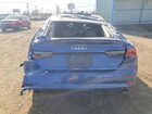 2019 Audi A5 Premium Plus S-line Синий vin: WAUENCF54KA018474