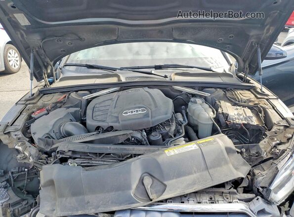 WAUENCF56KA043439 2019 AUDI A5 Gray Widok wnętrza z tyłu