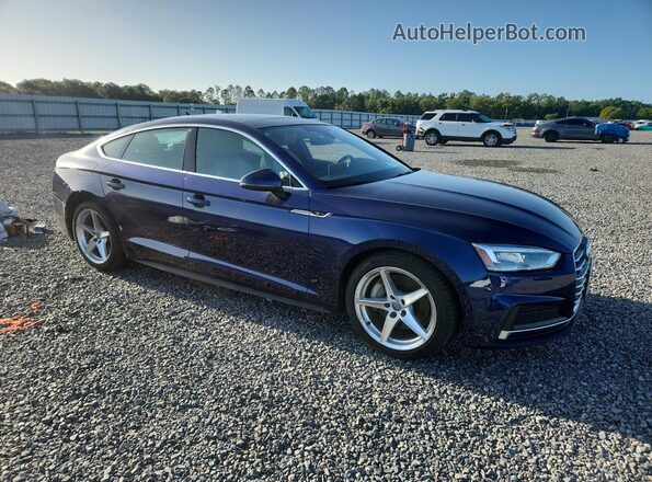 WAUENCF56KA070592 2019 AUDI A5 Blue წინა მარჯვენა