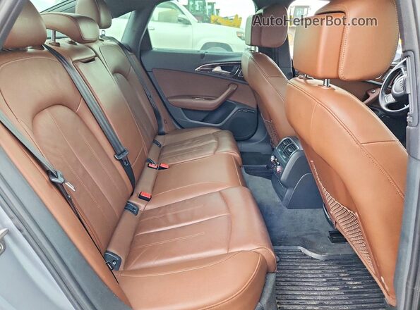 WAUF2BFC5HN048428 2017 AUDI A6 Серебряный Вид задних сидений