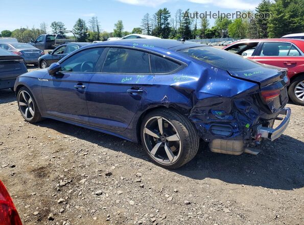 WAUFACF51SA014902 2025 AUDI A5 Blue Задня ліва чверть