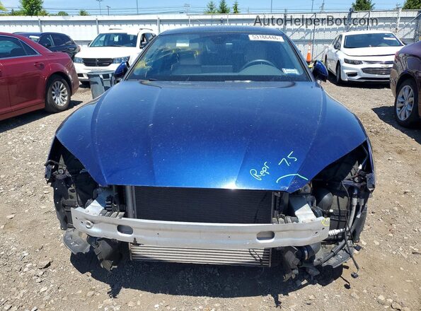 WAUFACF51SA014902 2025 AUDI A5 Blue Вид спереду