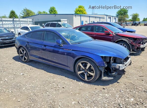 WAUFACF51SA014902 2025 AUDI A5 Blue Передня права чверть