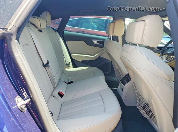 WAUFACF51SA014902 2025 AUDI A5 Blue Вид задніх сидінь