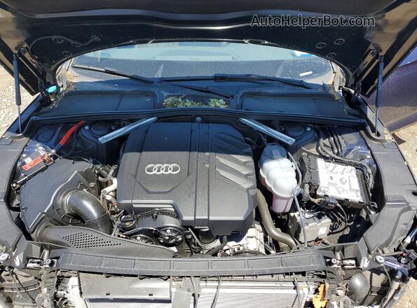 WAUFACF51SA014902 2025 AUDI A5 Blue Вид задньої частини салону