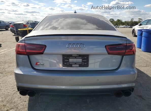 WAUFFAFCXHN131173 2017 AUDI S6 Gray უკანა ხედი