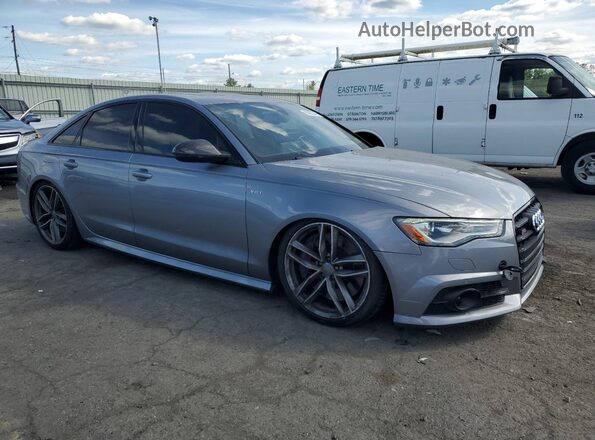 WAUFFAFCXHN131173 2017 AUDI S6 Gray წინა მარჯვენა