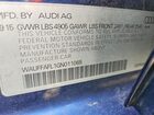 2016 Audi A4 Premium Plus S-line Синий vin: WAUFFAFL1GN011065
