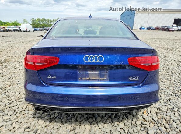 WAUFFAFL1GN011065 2016 AUDI A4 Синий Вид сзади
