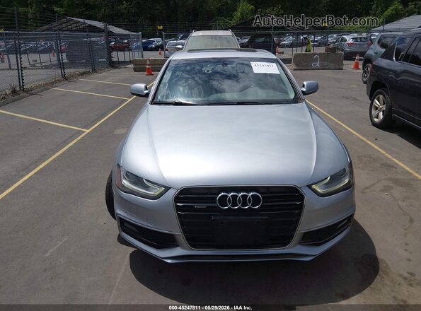 WAUFFAFL2GN008367 2016 AUDI A4 Silver წინა ხედი