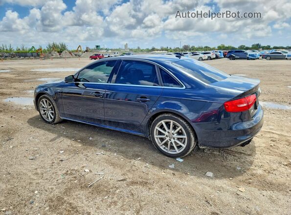 WAUFFAFL7GN005531 2016 AUDI A4 Синий Задняя левая четверть