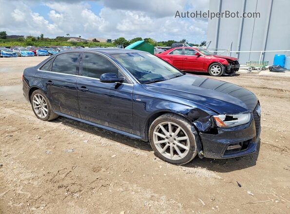 WAUFFAFL7GN005531 2016 AUDI A4 Синий Передняя правая четверть