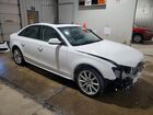 2016 Audi A4 Premium Plus S-line Белый vin: WAUFFAFL9GA004081