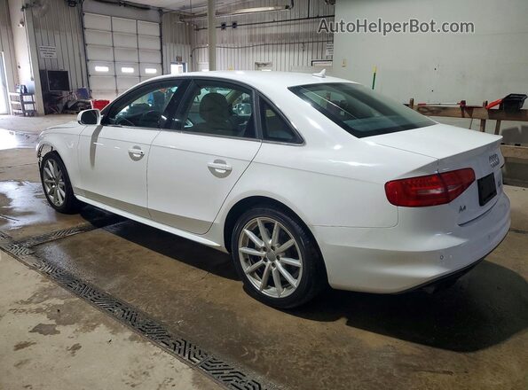 WAUFFAFL9GA004081 2016 AUDI A4 Белый Задняя левая четверть
