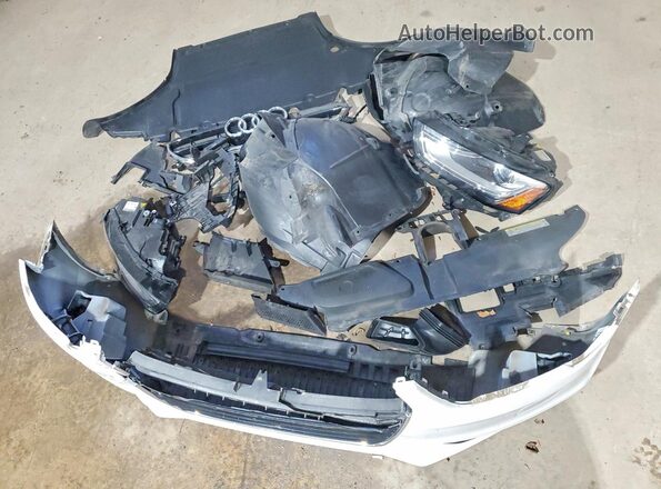 WAUFFAFL9GA004081 2016 AUDI A4 Белый Вид подкапотного пространства