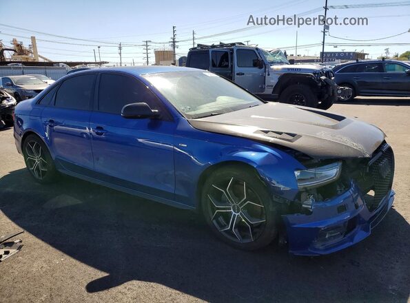WAUFFAFLXGA009824 2016 AUDI A4 Blue წინა მარჯვენა