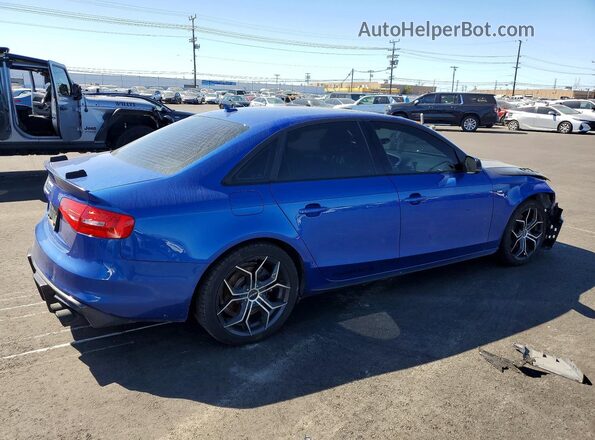 WAUFFAFLXGA009824 2016 AUDI A4 Blue უკანა მარჯვენა