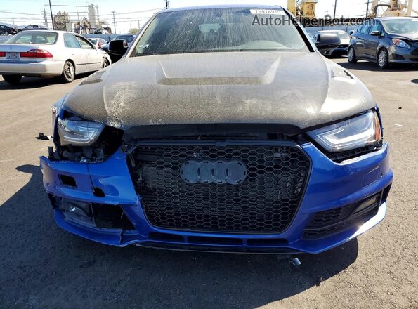 WAUFFAFLXGA009824 2016 AUDI A4 Blue წინა ხედი