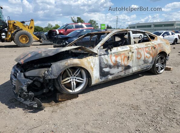 WAUFNCF54JA021829 2018 AUDI A5 Серый Передняя левая четверть