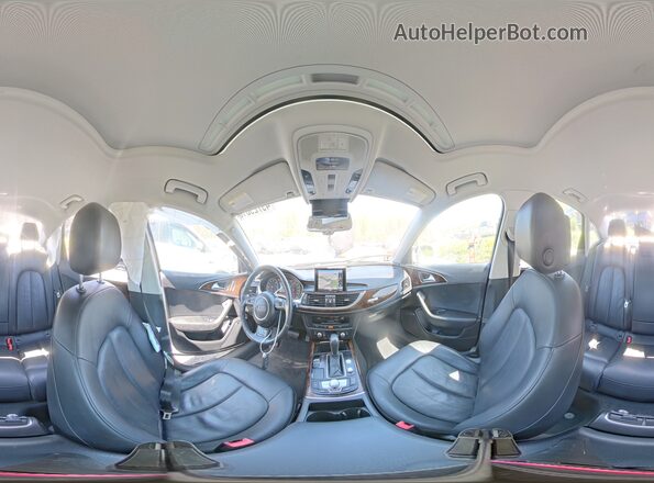 WAUG3AFC2JN052888 2018 AUDI A6 Серебряный Вид наклейки с VIN-кодом