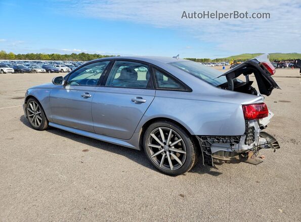 WAUG3AFC8JN065449 2018 AUDI A6 Серебряный Задняя левая четверть