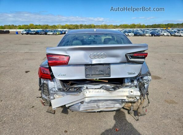 WAUG3AFC8JN065449 2018 AUDI A6 Серебряный Вид сзади