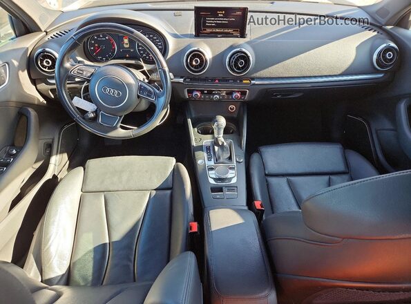 WAUG7GFF7G1019709 2016 AUDI A3 Белый Вид панели приборов