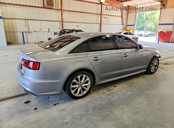 WAUG8AFC0HN119239 2017 AUDI A6 Gray Trasero derecho