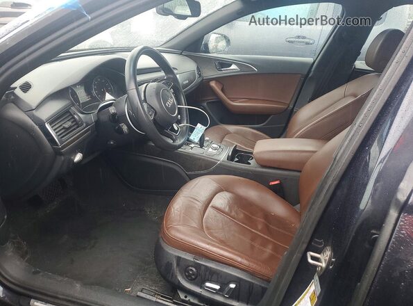 WAUG8AFC0HN122951 2017 AUDI A6 Синий Вид салона спереди