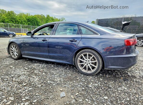 WAUG8AFC0HN122951 2017 AUDI A6 Синий Задняя левая четверть