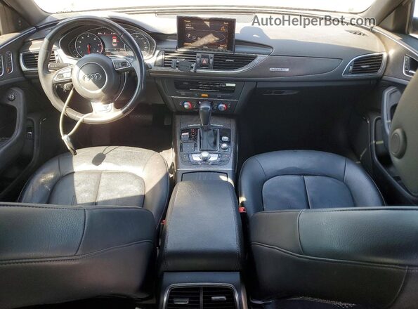 WAUG8AFC2HN002830 2017 AUDI A6 Черный Вид панели приборов