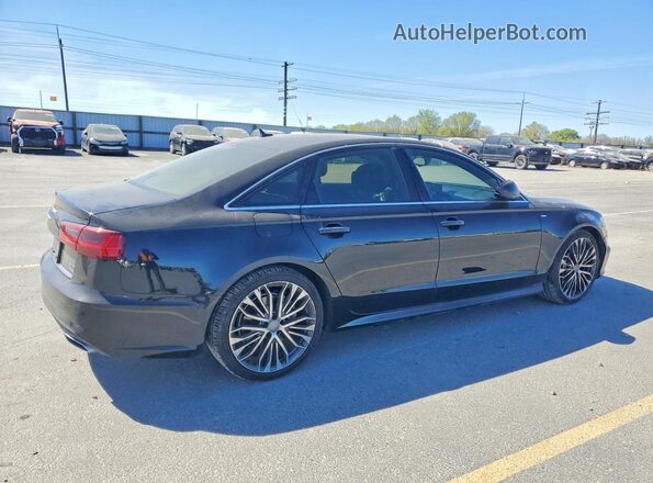 WAUG8AFC2HN002830 2017 AUDI A6 Черный Задняя правая четверть