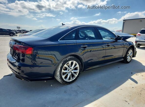 WAUG8AFC2HN039845 2017 AUDI A6 Синий Задняя правая четверть