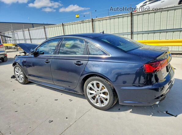 WAUG8AFC2HN039845 2017 AUDI A6 Синий Задняя левая четверть