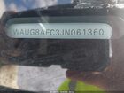 2018 Audi A6 2.0t Premium White vin: WAUG8AFC3JN061360