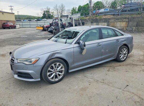 WAUG8AFC4HN119261 2017 AUDI A6 Серый Передняя левая четверть